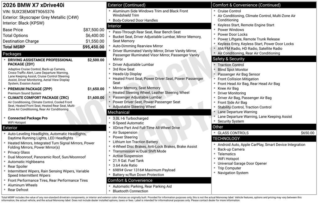 Certified 2026 BMW X7 xDrive40i image 5