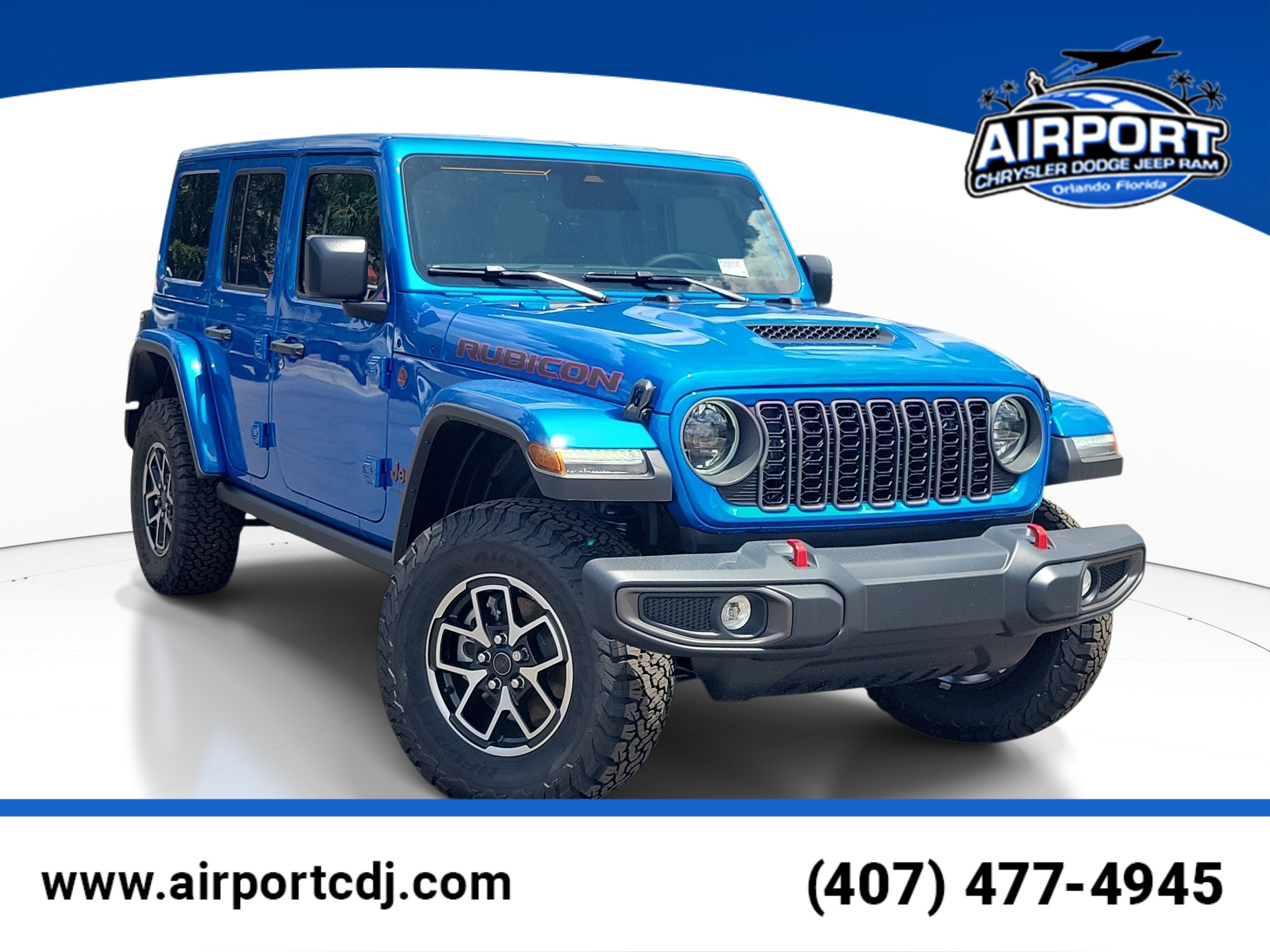 New 2026 Jeep Wrangler Unlimited Rubicon w/ Safety Group AWD/4WD image 1
