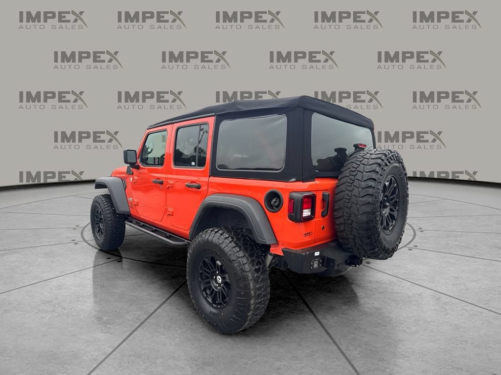Used 2018 Jeep Wrangler Unlimited Sport S AWD/4WD image 2