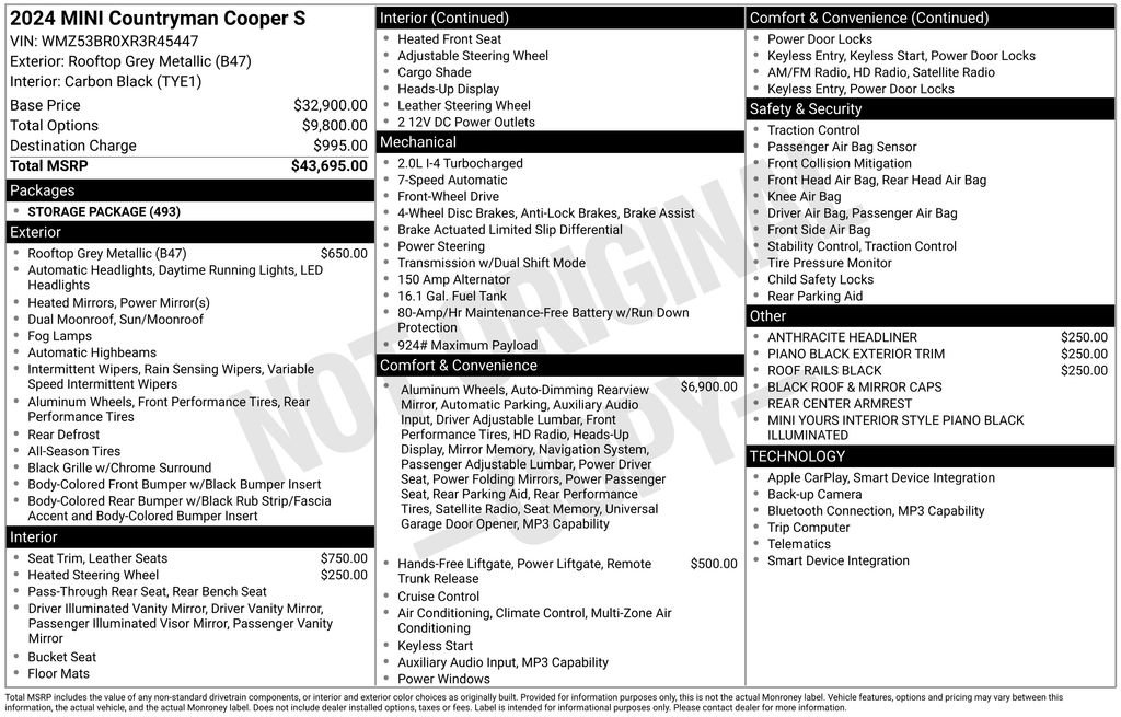 Used 2024 MINI Cooper Countryman S FWD image 40