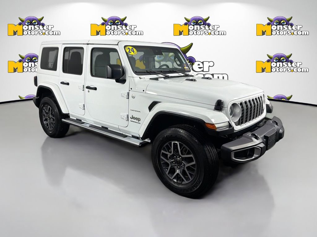 Used 2024 Jeep Wrangler Unlimited Sahara AWD/4WD image 3