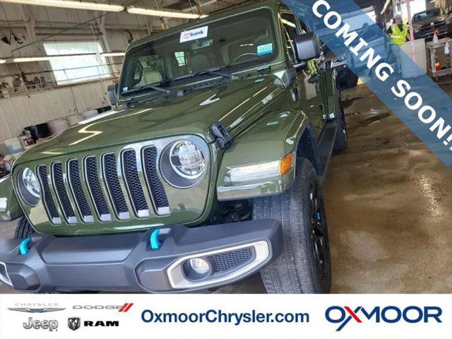 Certified 2022 Jeep Wrangler Unlimited Sahara w/ Cold Weather Group image 1