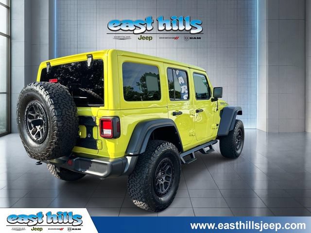 Certified 2022 Jeep Wrangler Unlimited Sport AWD/4WD image 3