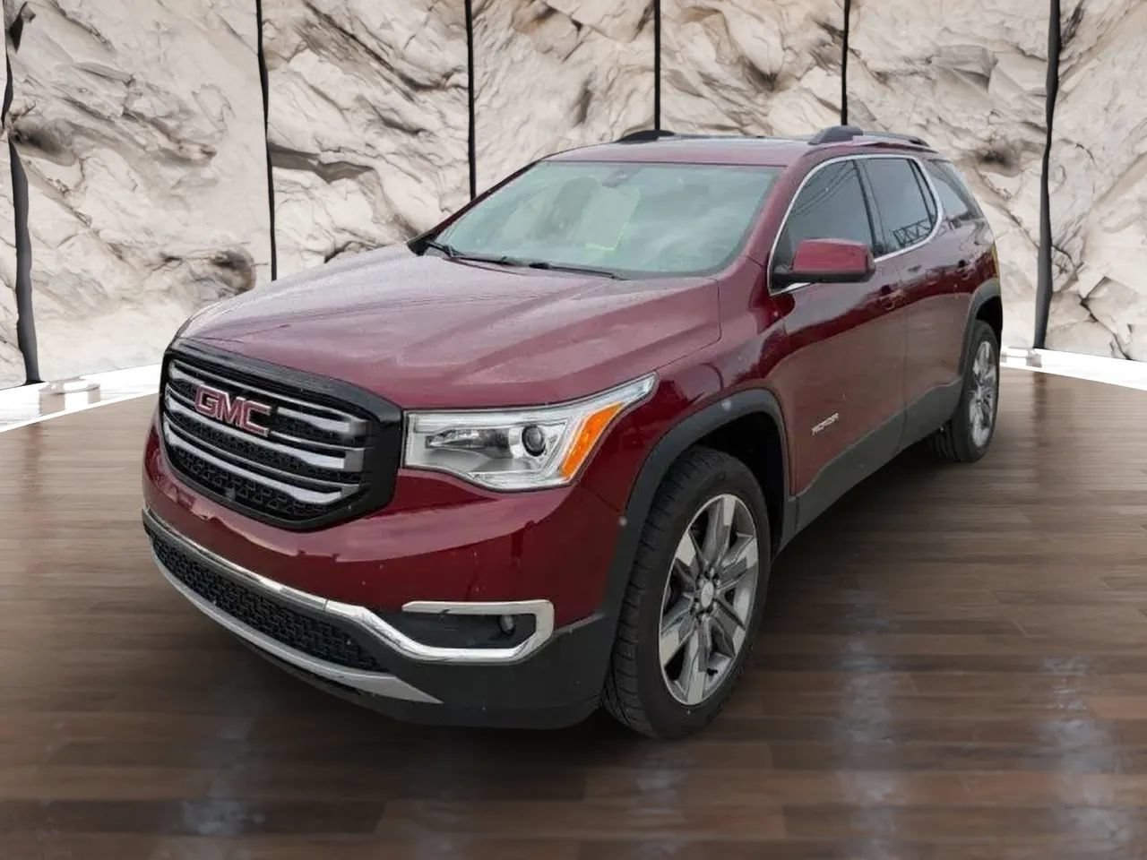 Used 2018 GMC Acadia SLT w/ LPO, Black Accent Package AWD/4WD image 3