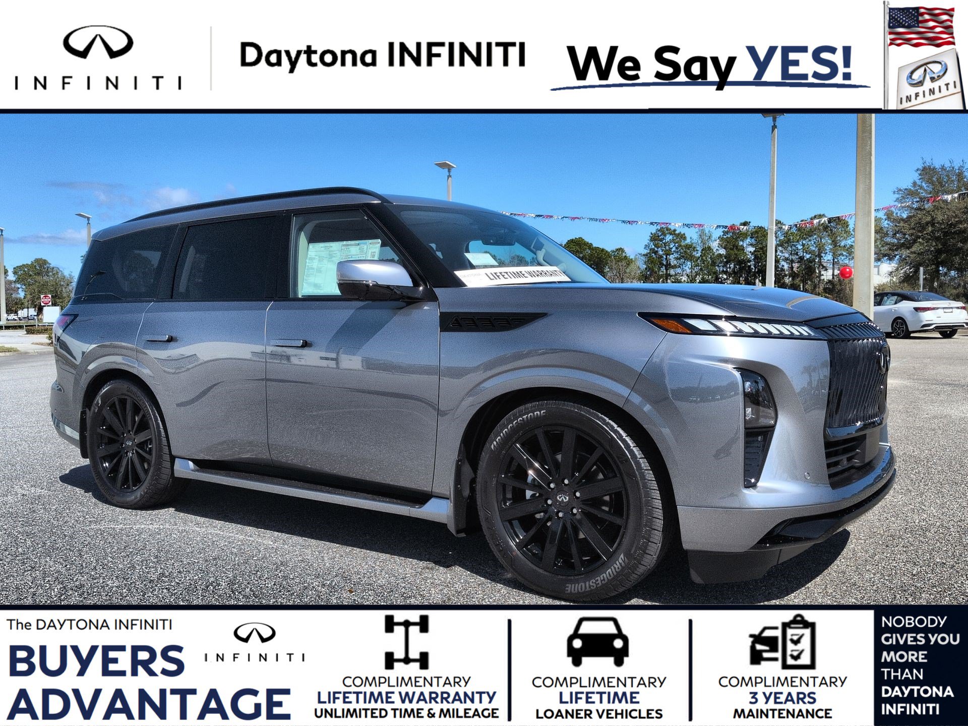 New 2026 INFINITI QX80 Luxe w/ Cargo Package