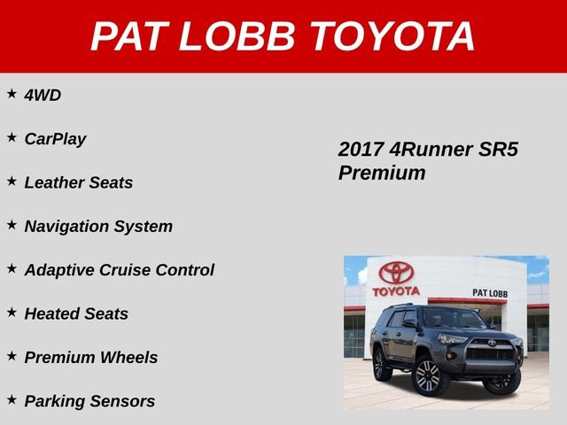 Used 2017 Toyota 4Runner SR5 Premium AWD/4WD image 36