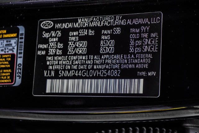 New 2027 Hyundai Santa Fe Limited FWD image 14