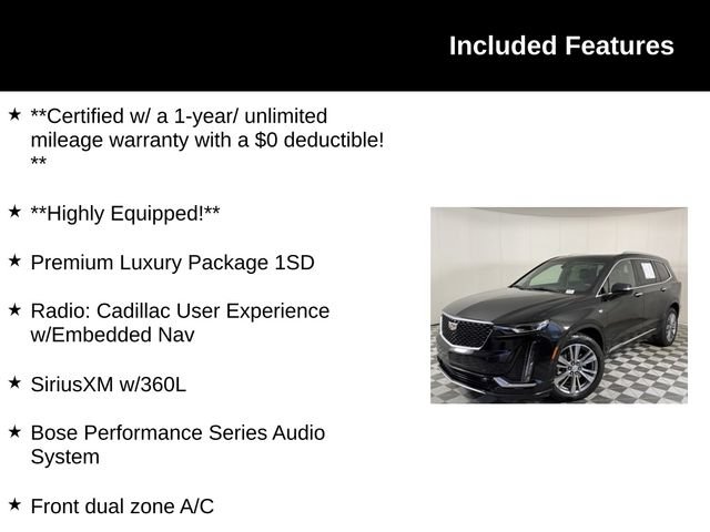Certified 2024 Cadillac XT6 Premium Luxury AWD/4WD image 4