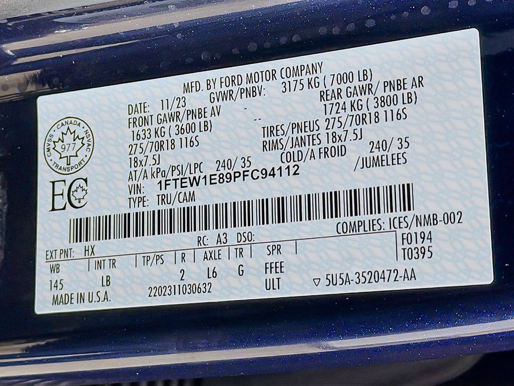 Used 2023 Ford F150 Tremor image 39