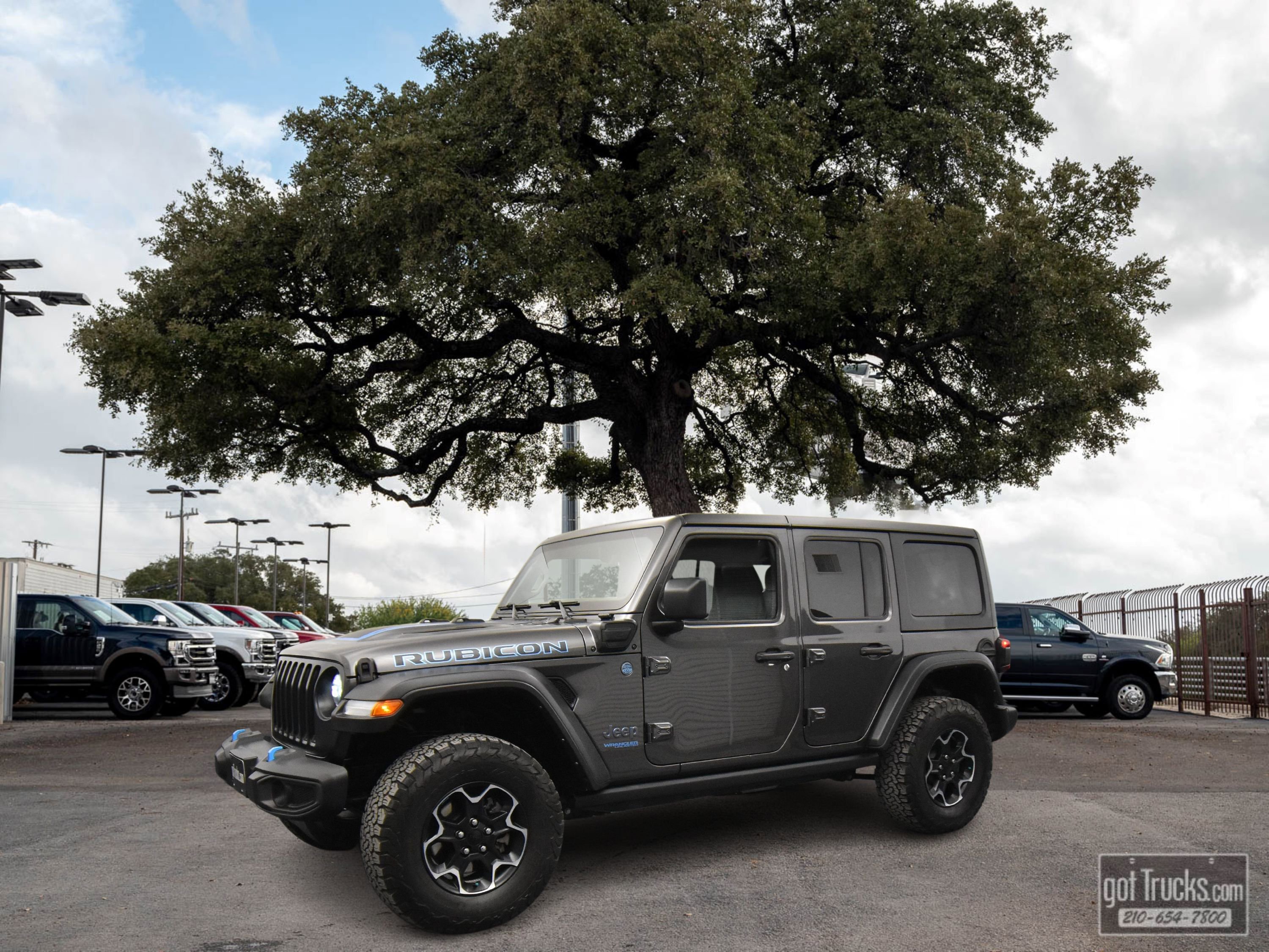 Used 2022 Jeep Wrangler Unlimited Rubicon 4xe w/ Cold Weather Group image 1