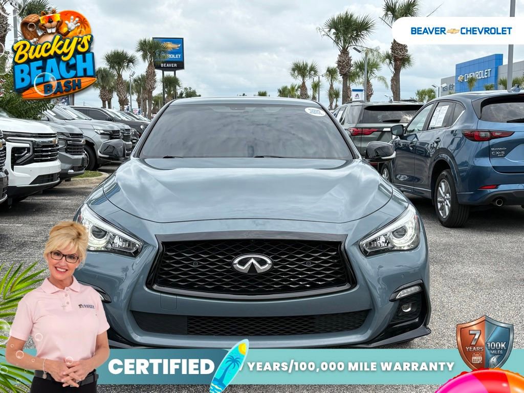 Used 2023 INFINITI Q50 Red Sport 400 AWD/4WD image 3