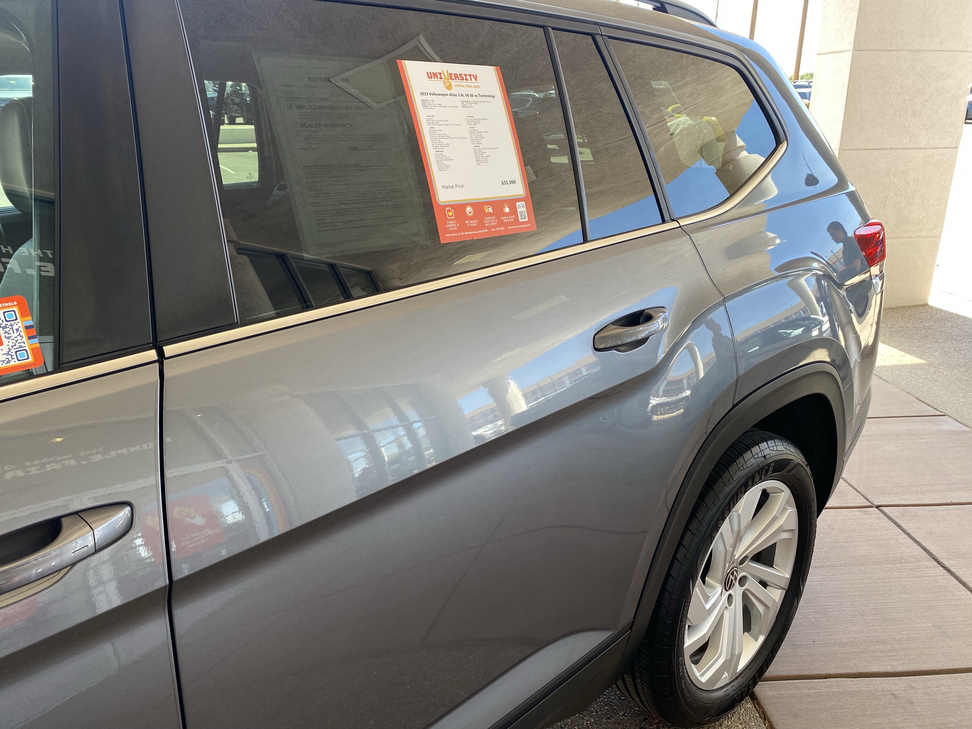Certified 2023 Volkswagen Atlas SE w/ Panoramic Sunroof Package FWD image 61
