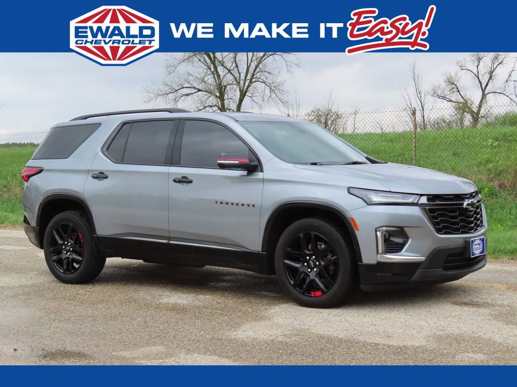 Certified 2023 Chevrolet Traverse Premier w/ Redline Edition AWD/4WD image 1