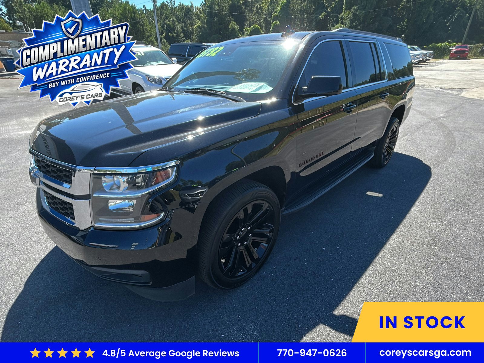 Used 2017 Chevrolet Suburban LT w/ Luxury Package RWD image 1