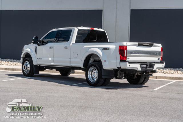 Used 2021 Ford F450 Platinum w/ Snow Plow Prep Package AWD/4WD image 6