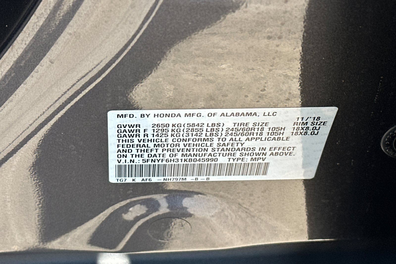 Used 2019 Honda Pilot EX image 35