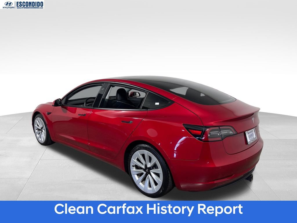 Used 2021 Tesla Model 3 Long Range AWD/4WD image 3