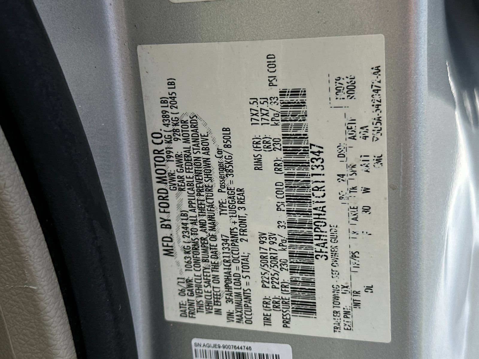 Used 2012 Ford Fusion SE FWD image 26