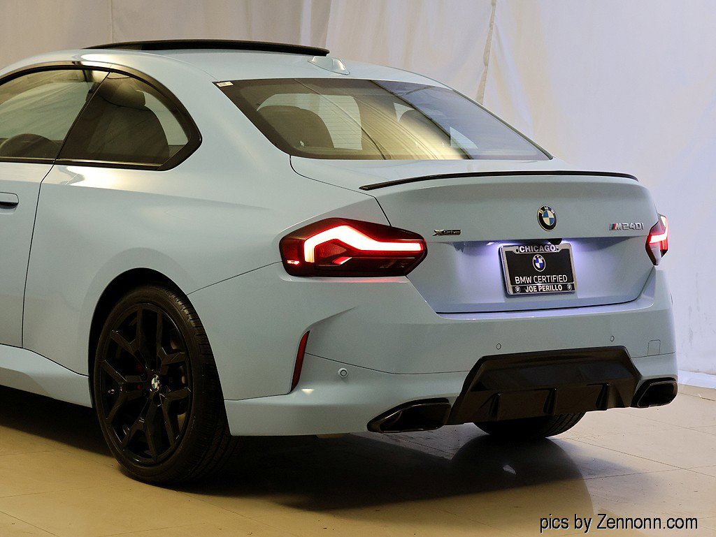 Certified 2025 BMW M240i xDrive Coupe w/ Premium Package AWD/4WD image 8