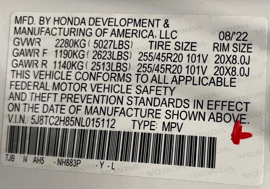 Certified 2022 Acura RDX w/ Advance Package AWD/4WD image 28