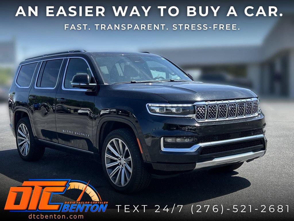 Used 2022 Jeep Grand Wagoneer Series II w/ Rear Seat Video Group 1