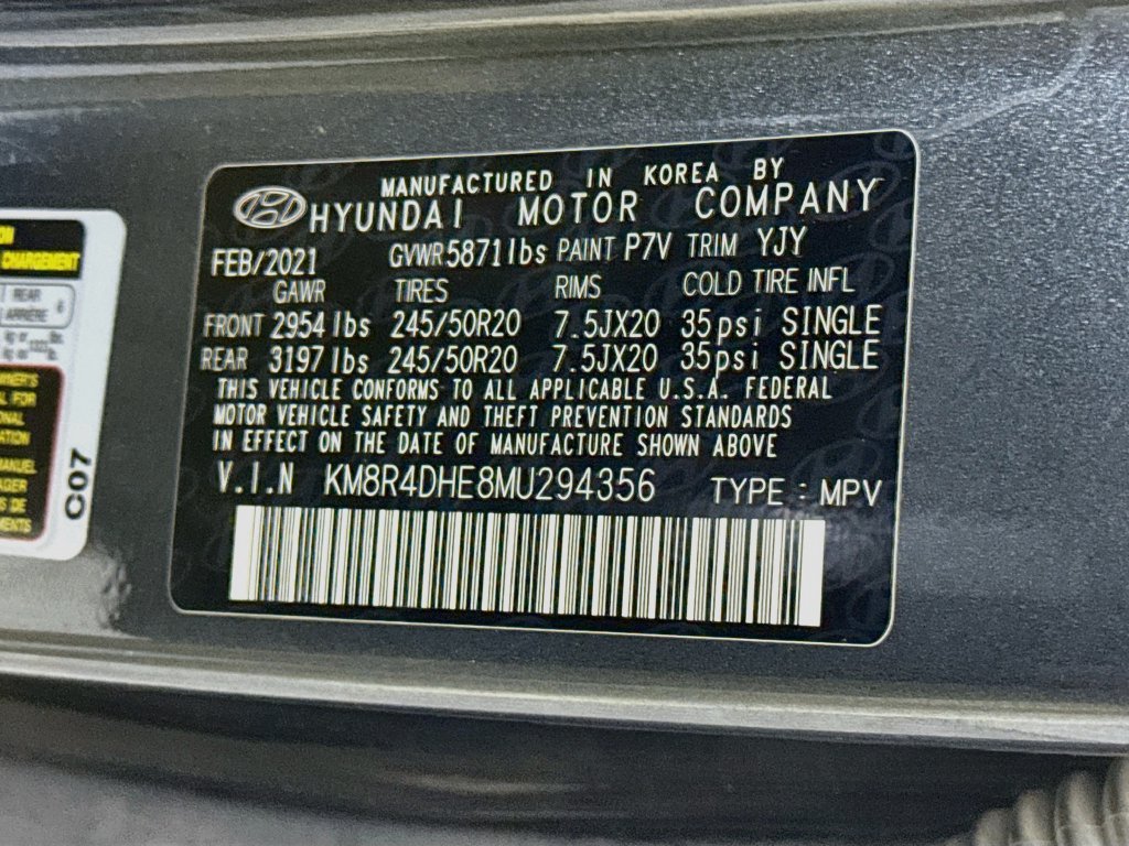 Used 2021 Hyundai Palisade SEL AWD/4WD image 38