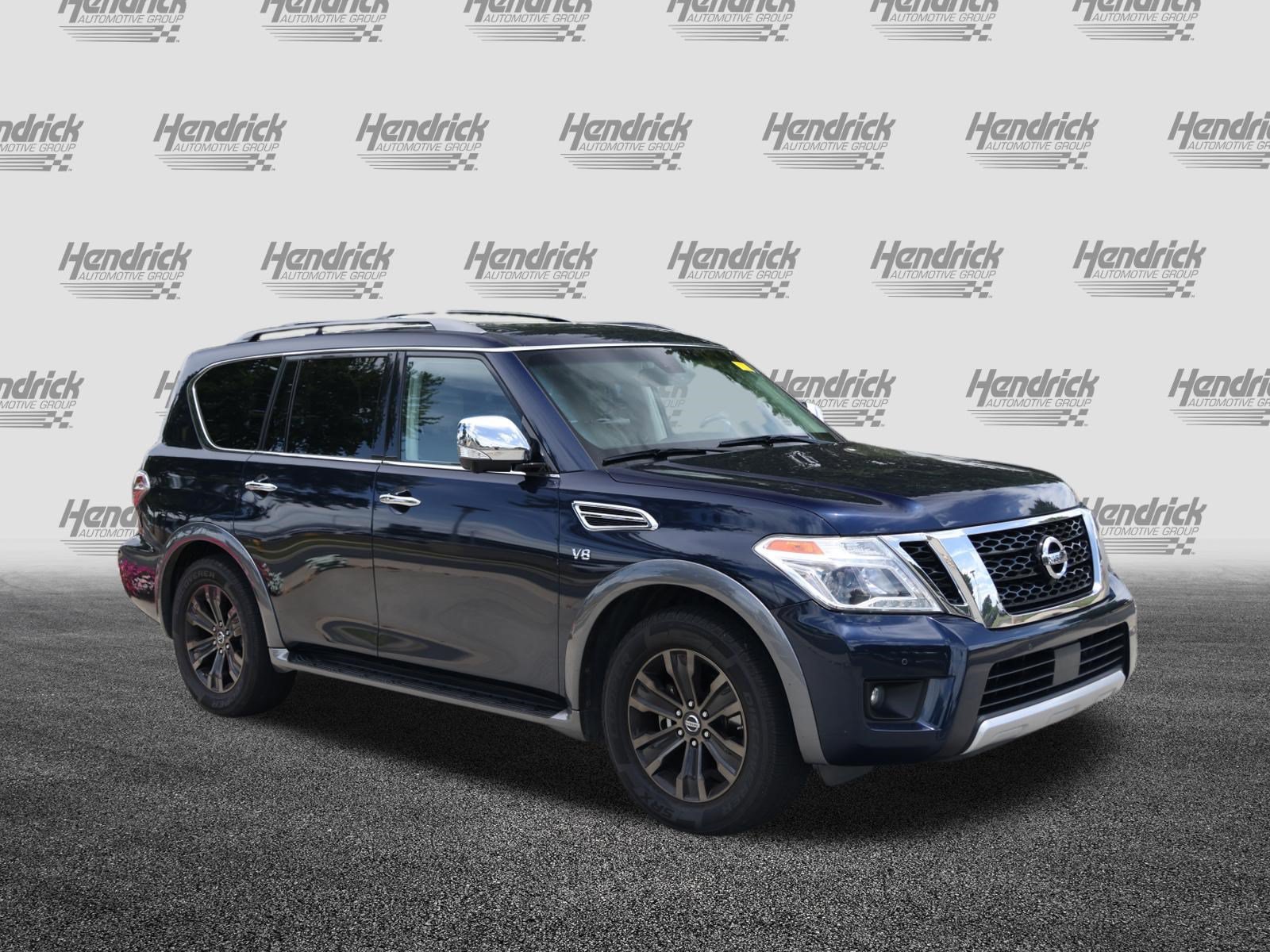 Used 2017 Nissan Armada Platinum w/ Captain Seat Package AWD/4WD image 2