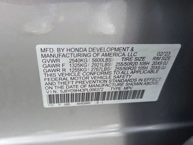 Certified 2023 Acura MDX FWD w/ Technology Package image 6
