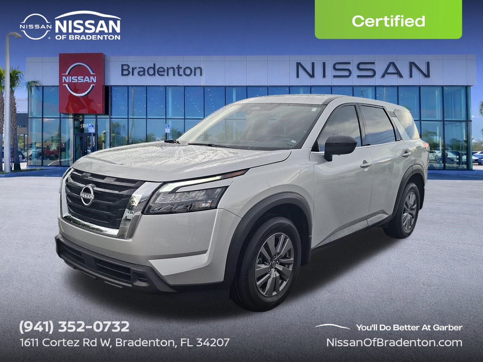 Certified 2025 Nissan Pathfinder S AWD/4WD image 1