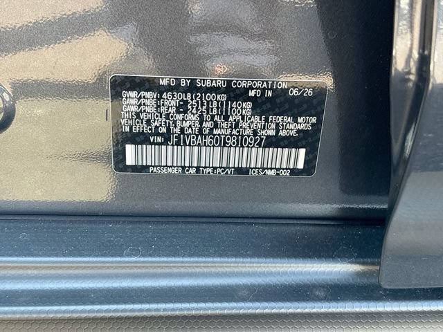 New 2026 Subaru WRX AWD/4WD image 23
