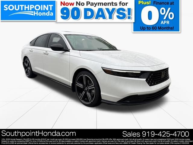 New 2025 Honda Accord Sport image 1