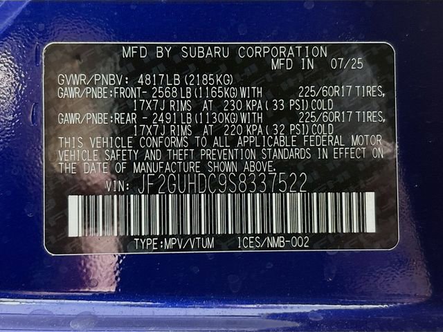 New 2025 Subaru Crosstrek 2.5i Premium image 31