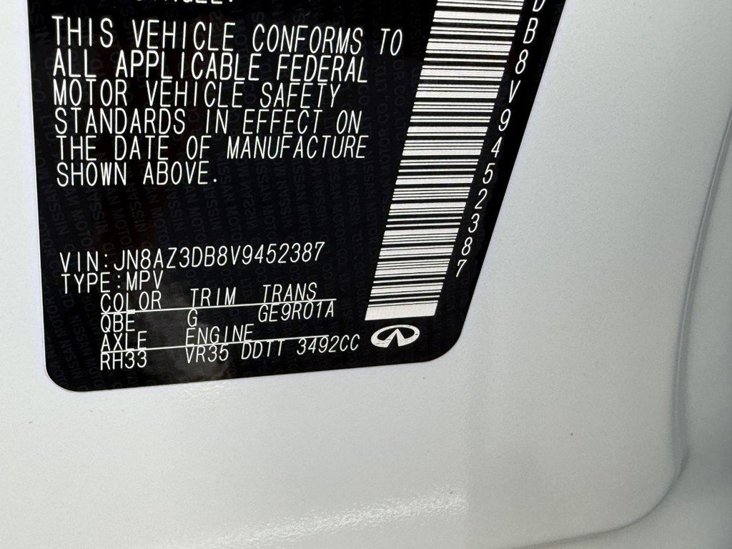 New 2027 INFINITI QX80 Sensory AWD/4WD image 20