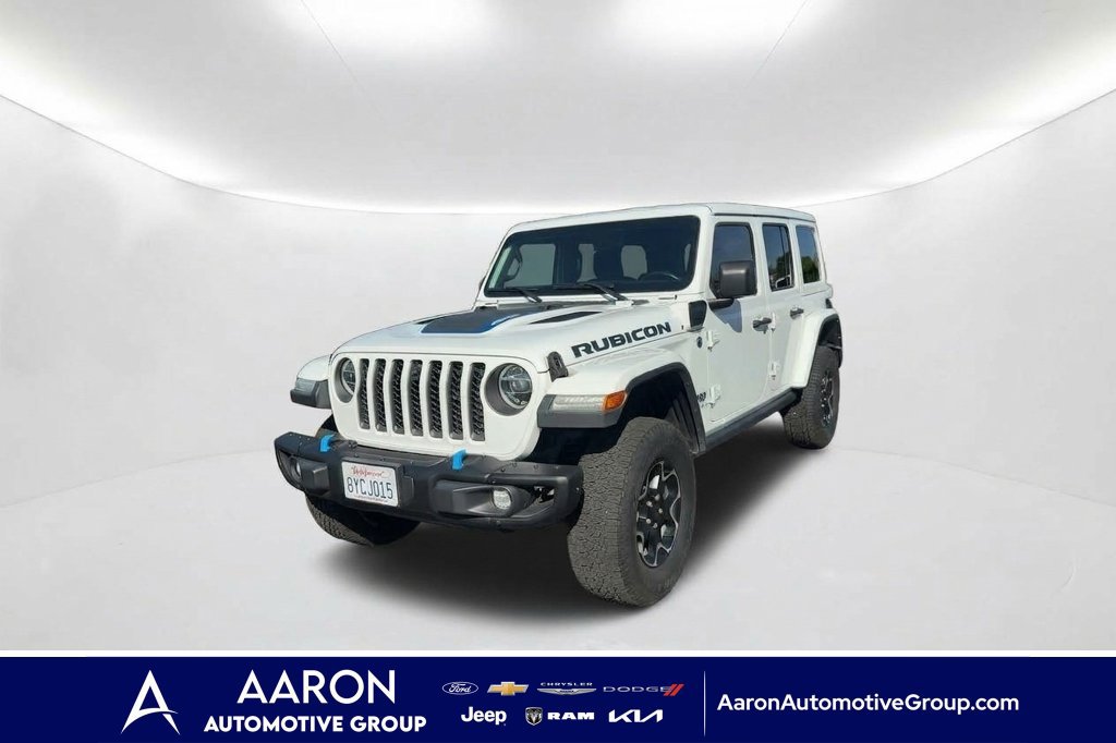 Used 2021 Jeep Wrangler Unlimited Rubicon 4xe w/ Steel Bumper Group