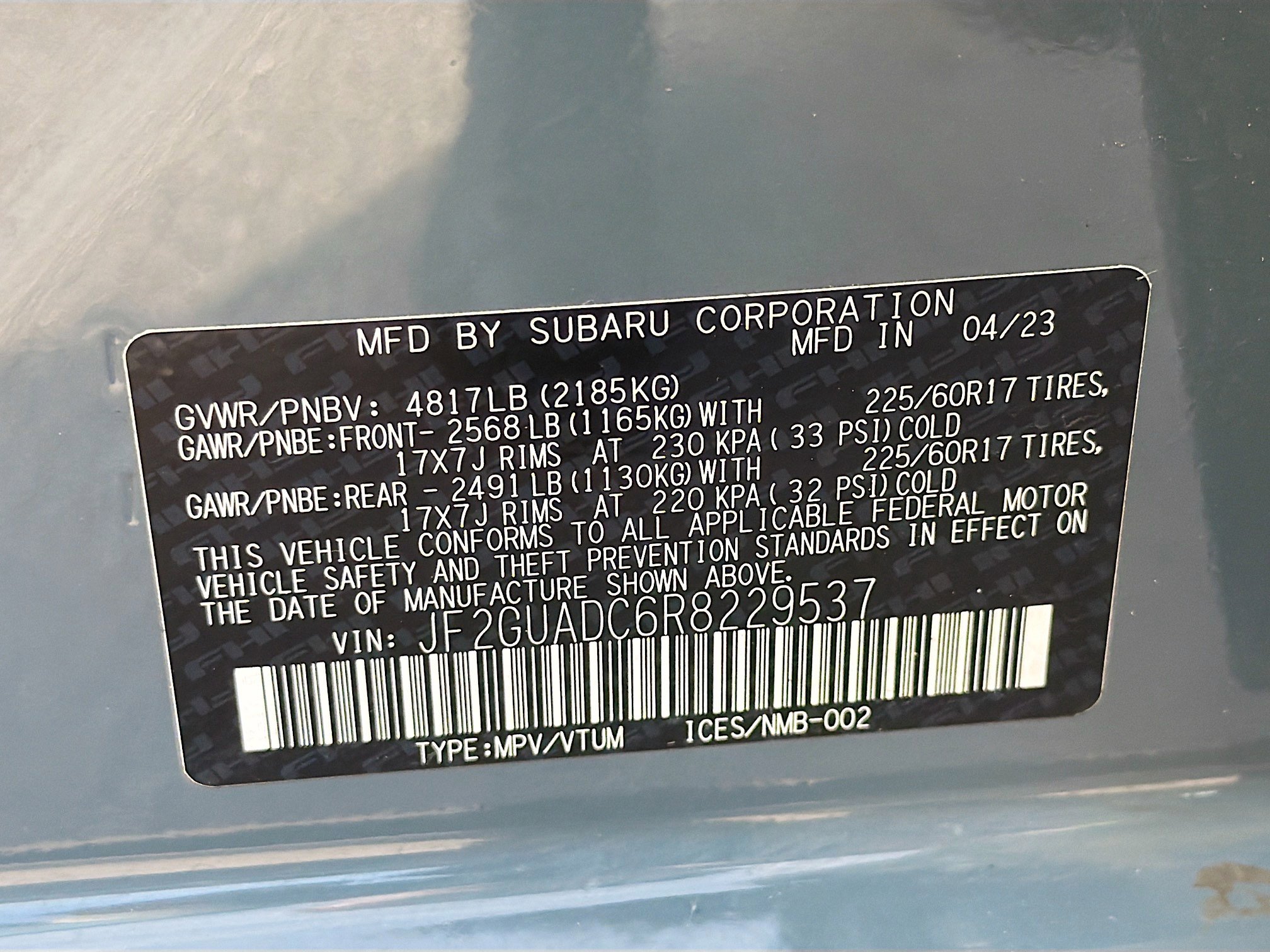 Used 2024 Subaru Crosstrek 2.0i Premium image 43