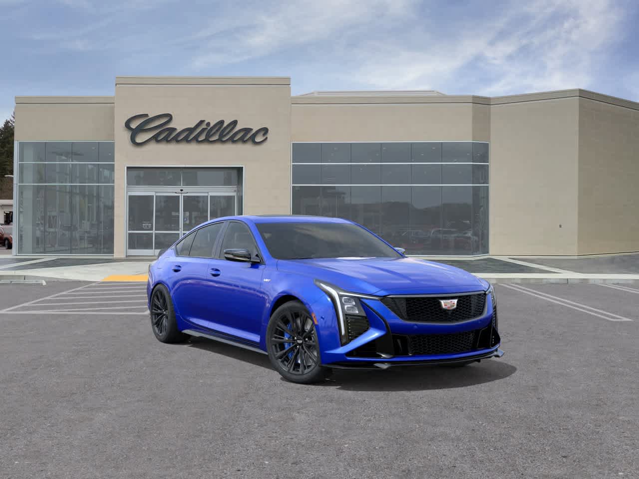 New 2026 Cadillac CT5 V Blackwing w/ Deep Ocean Appearance Package RWD image 1