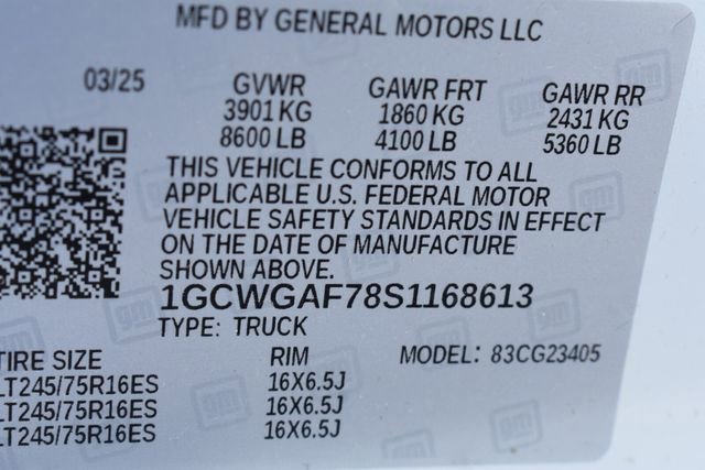 New 2025 Chevrolet Express 2500 w/ Driver Convenience Package image 33