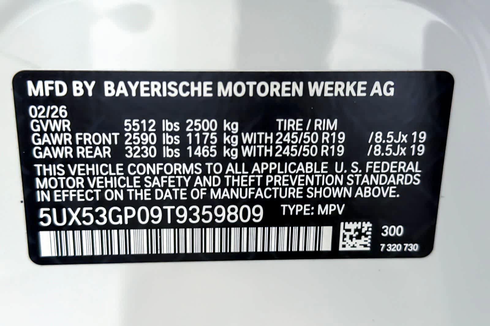 New 2026 BMW X3 xDrive30 w/ Convenience Package image 27