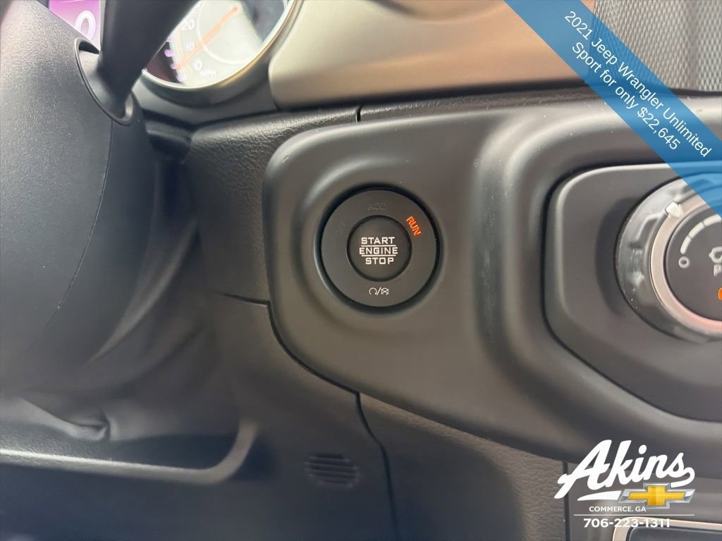 Used 2021 Jeep Wrangler Unlimited Sport image 24