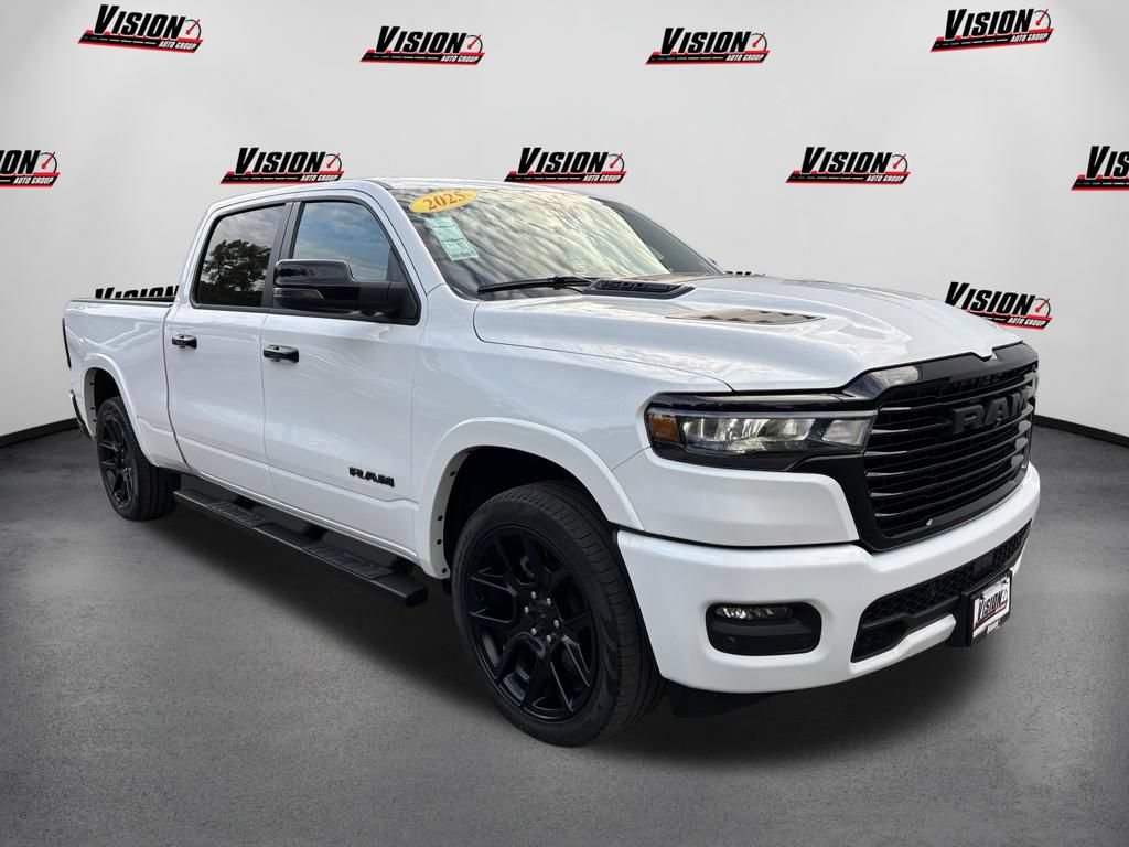 Used 2025 RAM 1500 Laramie w/ Night Edition AWD/4WD image 3