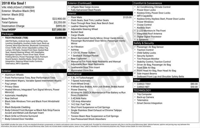 Used 2018 Kia Soul ! w/ Tech Package FWD image 2