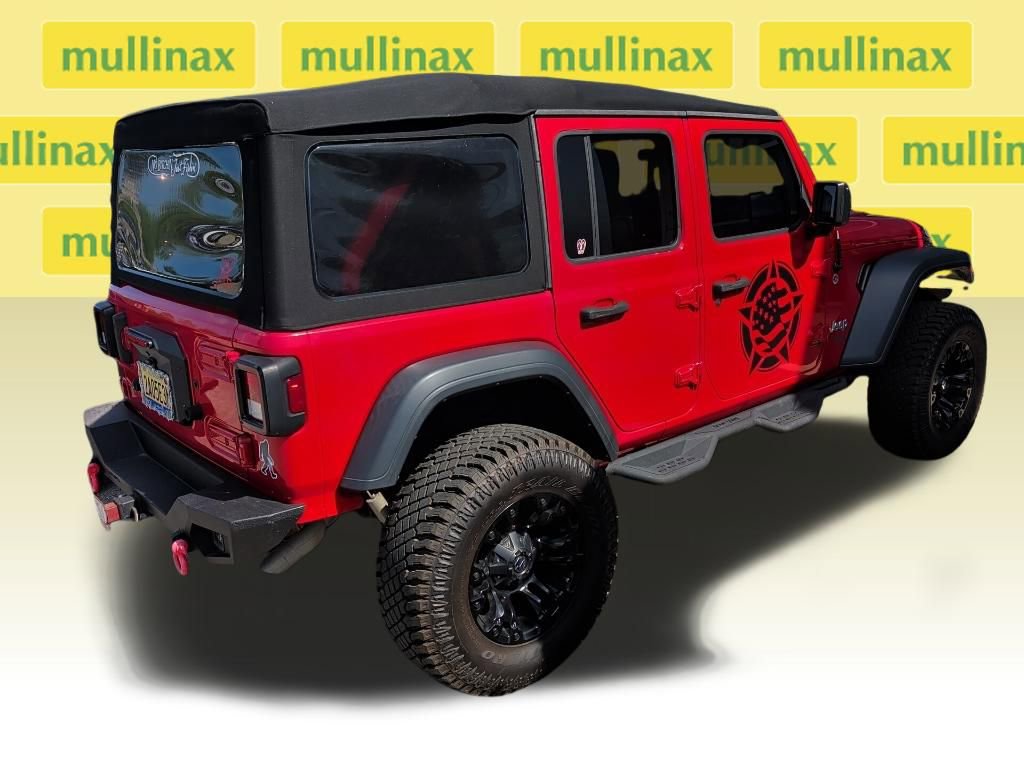 Used 2018 Jeep Wrangler Unlimited Sport S AWD/4WD image 3