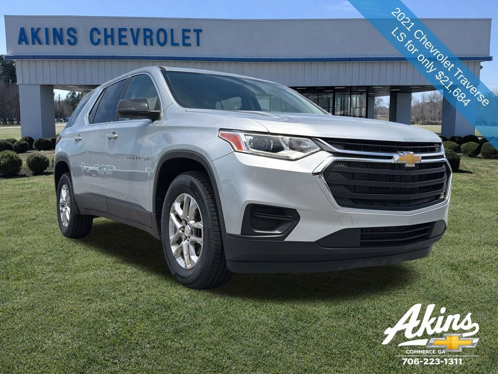 Certified 2021 Chevrolet Traverse LS FWD image 7
