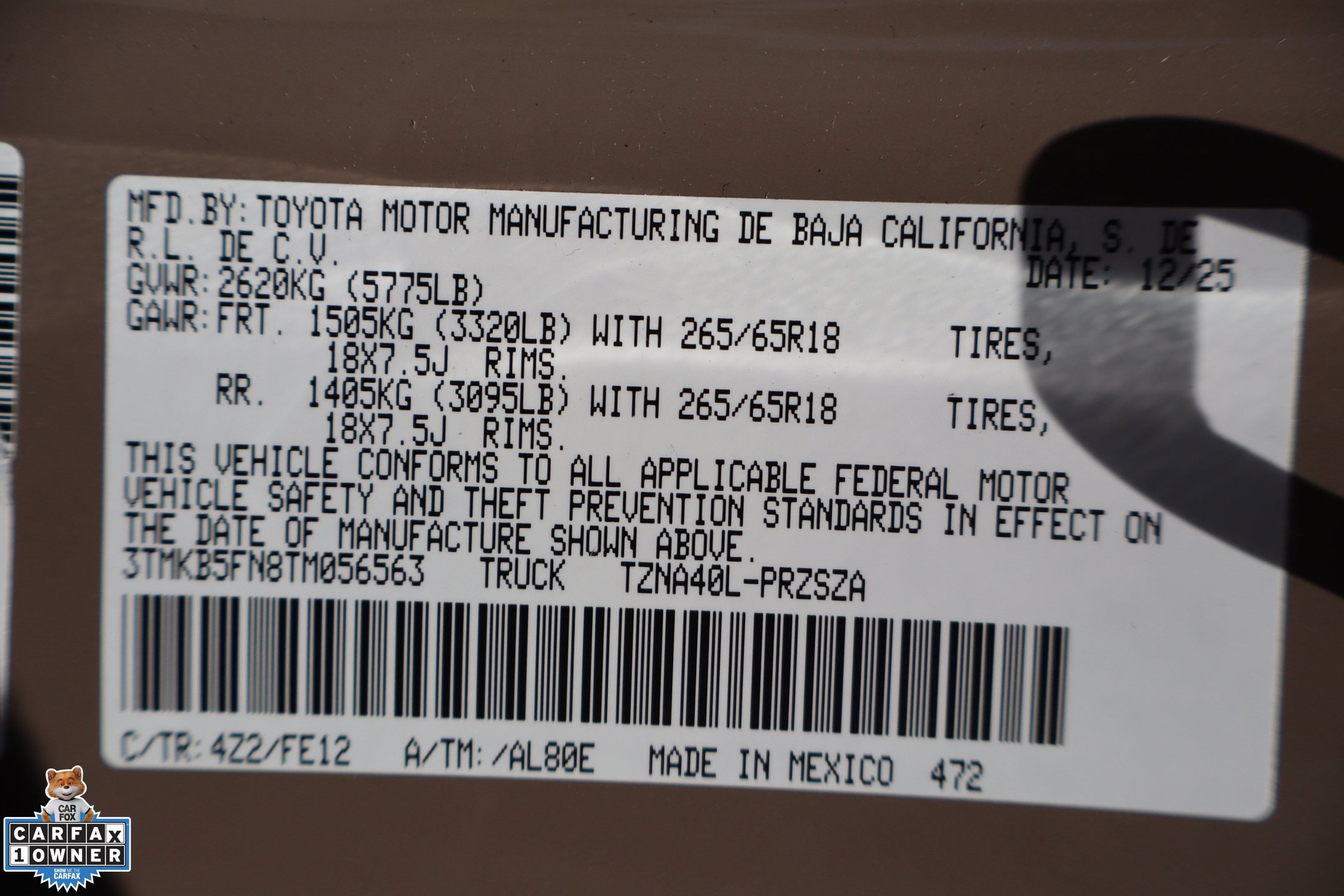 Used 2026 Toyota Tacoma TRD Sport RWD image 32