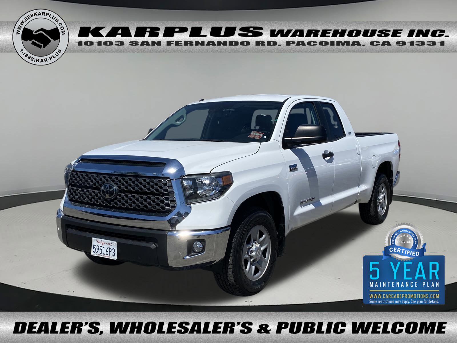 Used 2018 Toyota Tundra SR5 w/ SR5 Upgrade Package