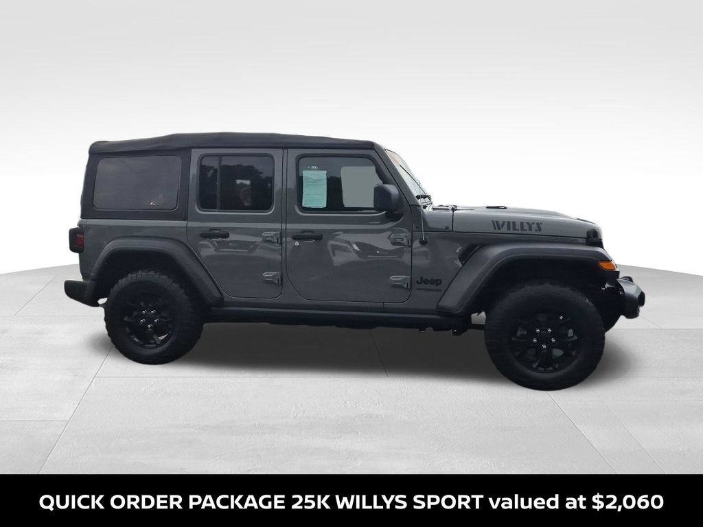 Used 2022 Jeep Wrangler Unlimited Sport AWD/4WD image 5
