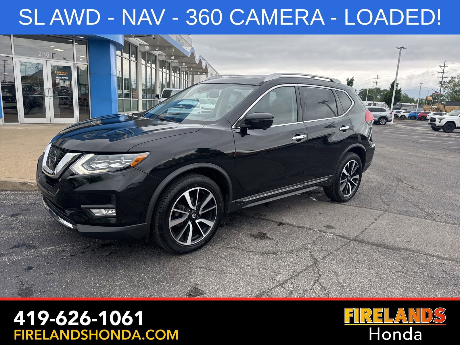 Used 2017 Nissan Rogue SL w/ SL Premium Package AWD/4WD image 2