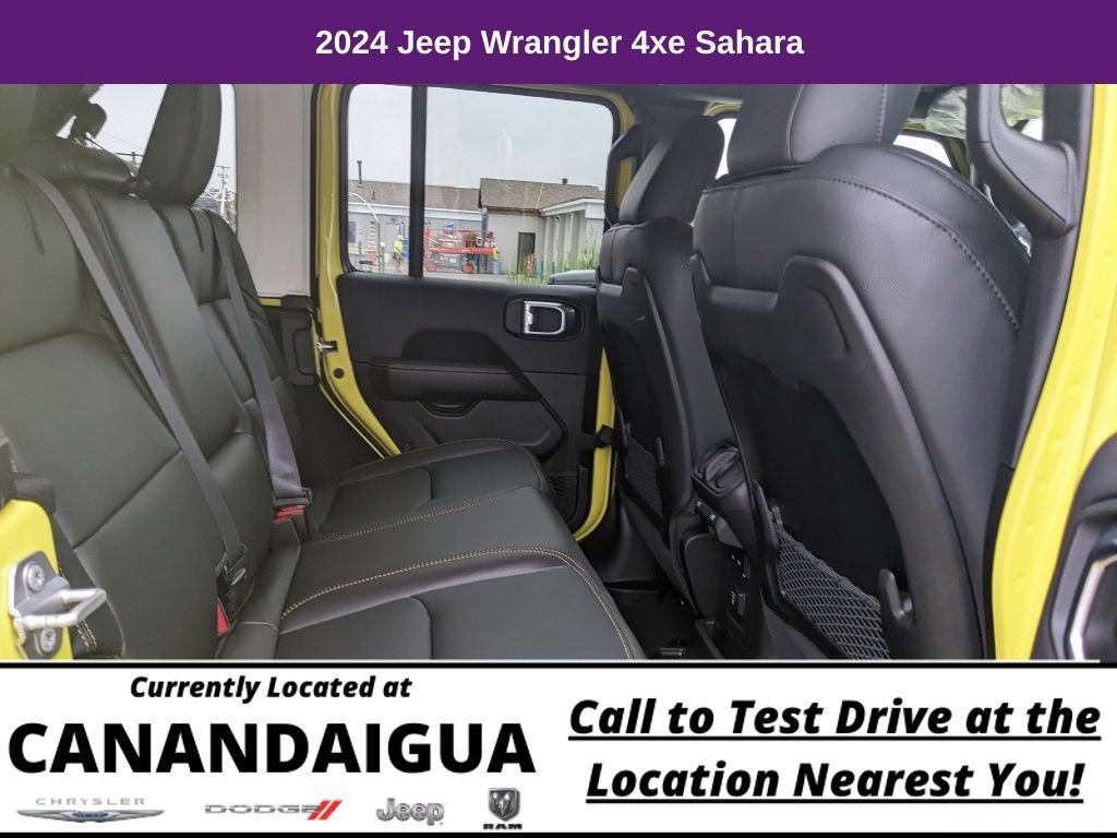 New 2024 Jeep Wrangler Unlimited Sahara w/ Safety Group AWD/4WD image 32