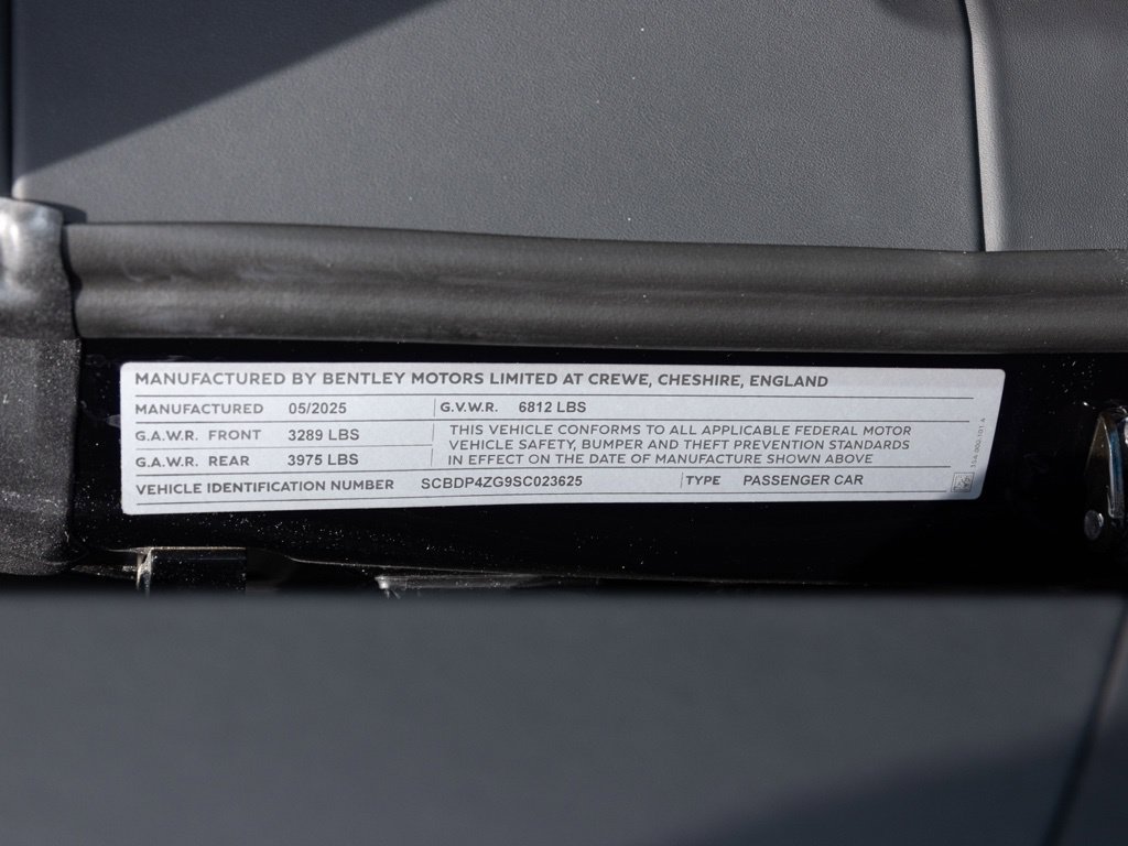 Certified 2025 Bentley Continental GTC AWD/4WD image 64
