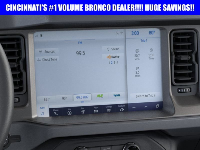 New 2025 Ford Bronco Big Bend w/ Black Diamond Package AWD/4WD image 15